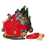 Dr. Seuss The Grinch Sleigh Loungefly Crossbody Bag
