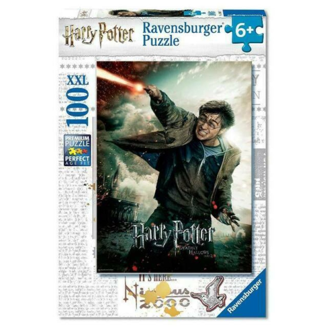 c227317fbff9aead56cafe659dd2ba05.jpg Ravensburger 12869 Harry Potter XXL Puzzle 100 Pieces - Image 1