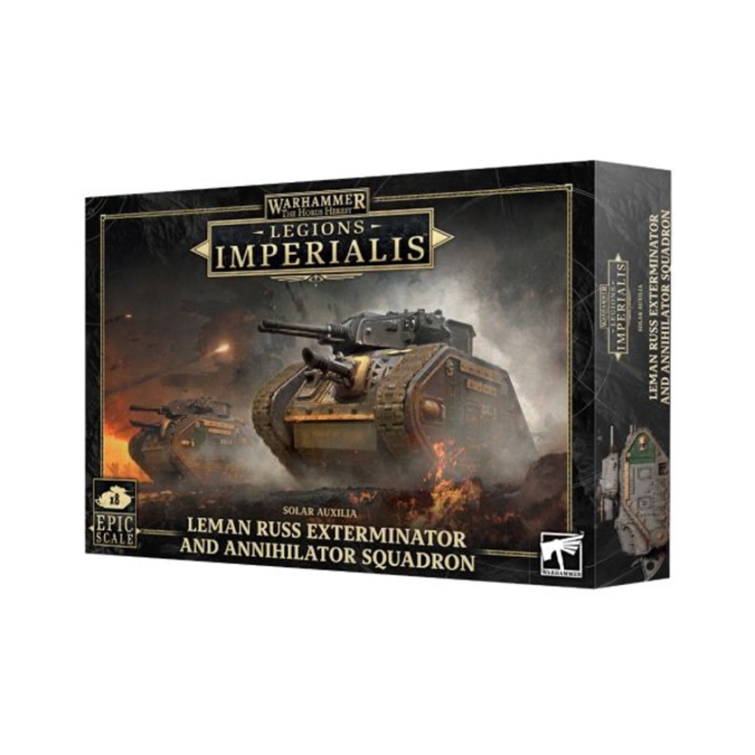 c329527011abd9f2a605a218d26ce352-1.jpg Warhammer The Horus Heresy Legions Imperialis Leman Russ Exterminator And Annihilator Squad (03-66) - Image 1