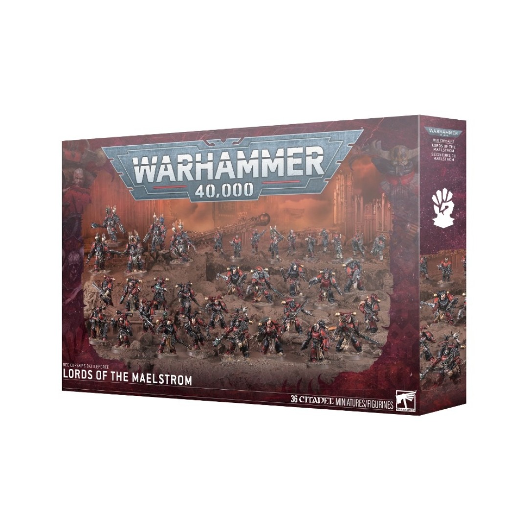 c3c00a0be23ba637cf97efc4edd80aa5-1.jpg Warhammer 40,000 Red Corsairs Lords Of The Maelstrom (43-108) - Image 1