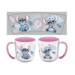 Disney Stitch Watercolor Pink Elite Colored Inner Mug