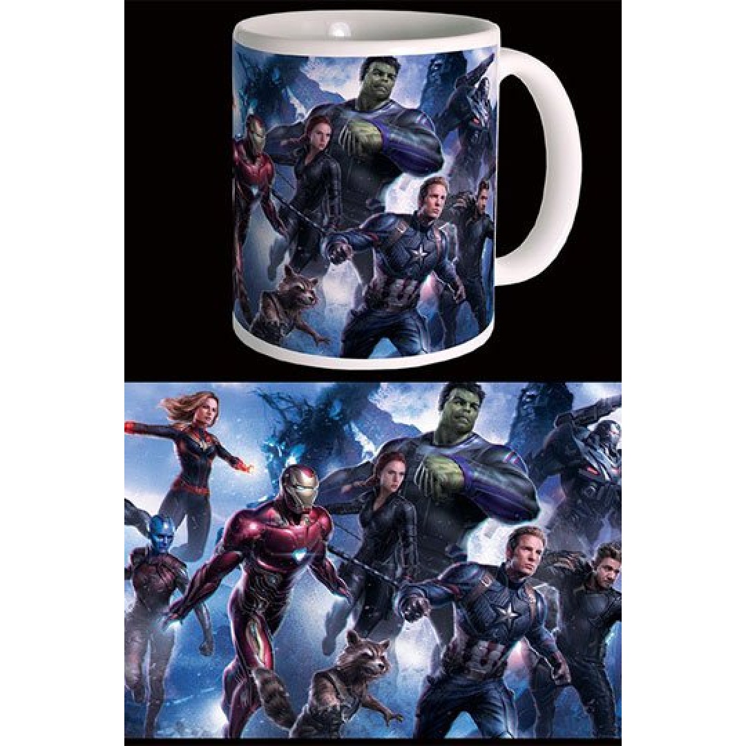 c461f0f84431fb72d5fdfb053eb7bcbe.jpeg Marvel Avengers: End Game Assemble - Mug 300ml - Image 1