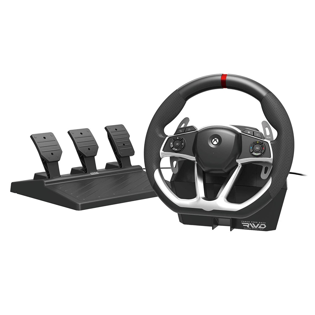 c4b240643f5cbefa9745b08570c374c3.jpg Hori Force Feedback Racing Wheel DLX for XBOX Series X - Image 1
