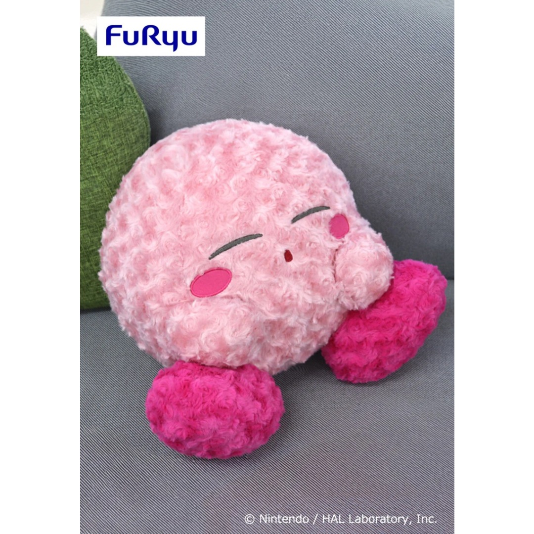 c6fcdeb914f47f76fe84ba2f9250615d.jpg Kirby Sleepy Snuggle Plush 34cm - Image 1