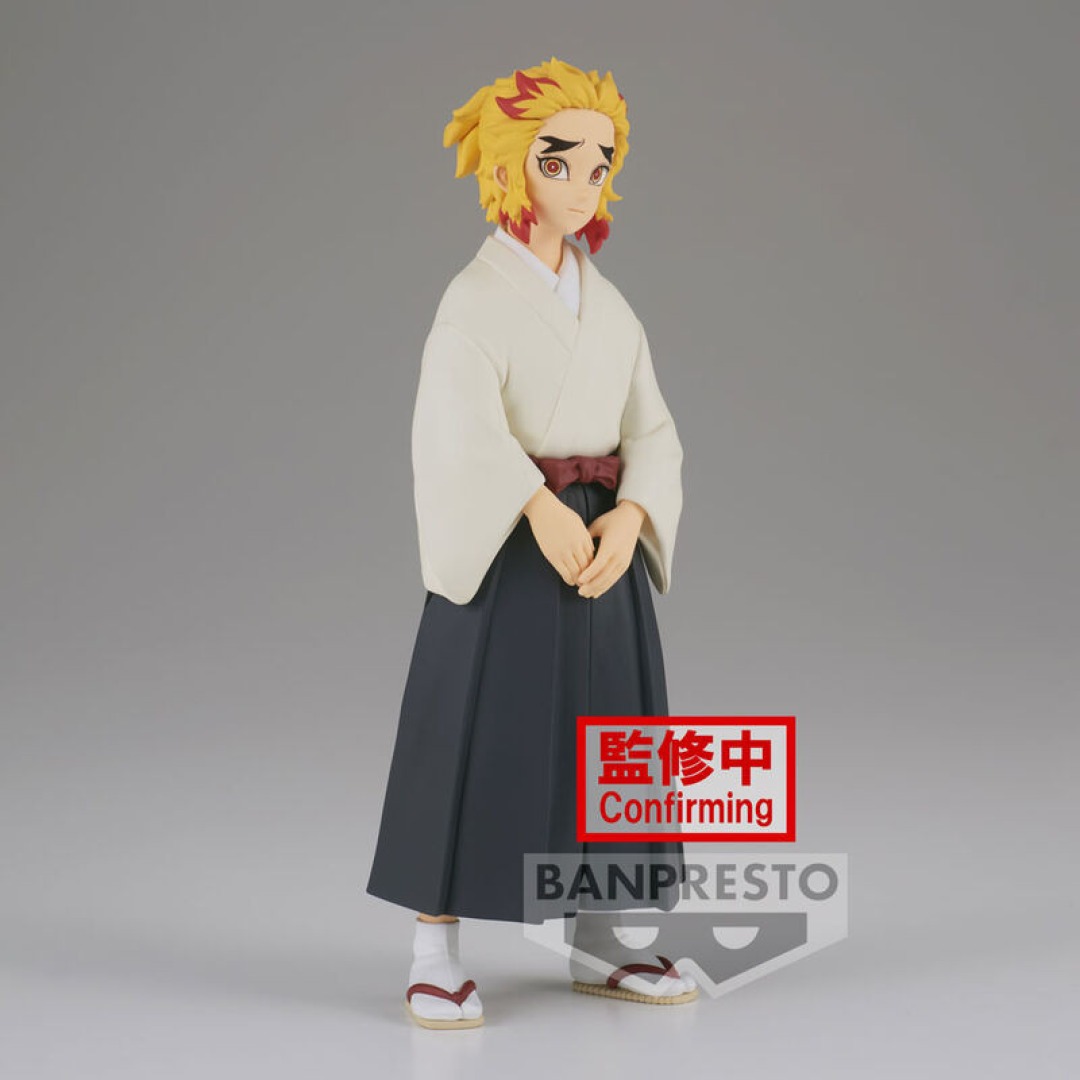 c70cd0d8f3ee44c0a11f428e9a52e416-1.jpg Demon Slayer Senjuro Rengoku Figure - Image 1