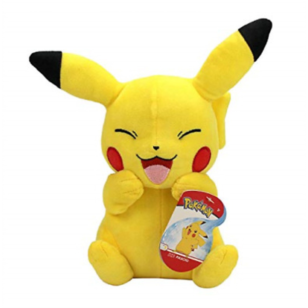 c74090a24365054bf459b8eaed6b5ad3.jpg Pokemon Pikachu 8" Plush - Image 1