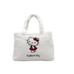 Hello Kitty Fur Handbag 40x27x7cm