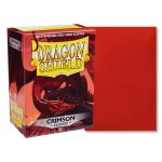 Dragon Shield Crimson Standard Sleeves 100ct