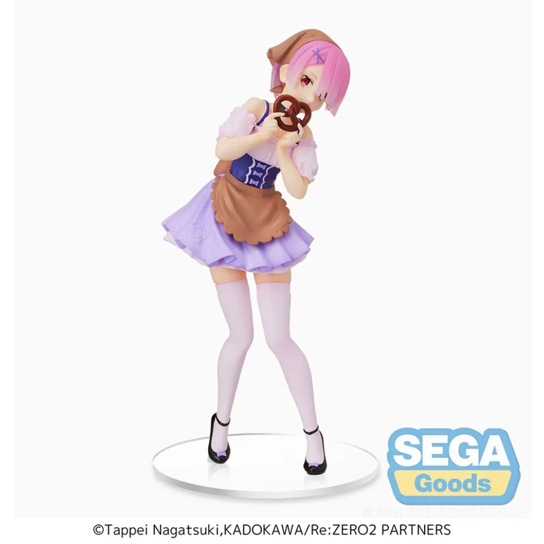 c86542136ac57e392e221c3ae1e03628.jpg Re Zero Ram "Oktoberfest" SPM Sega Goods Figure - Image 1