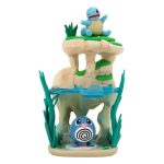 Pokemon Poliwag & Squirtle in Shoreside Lake Environment Set