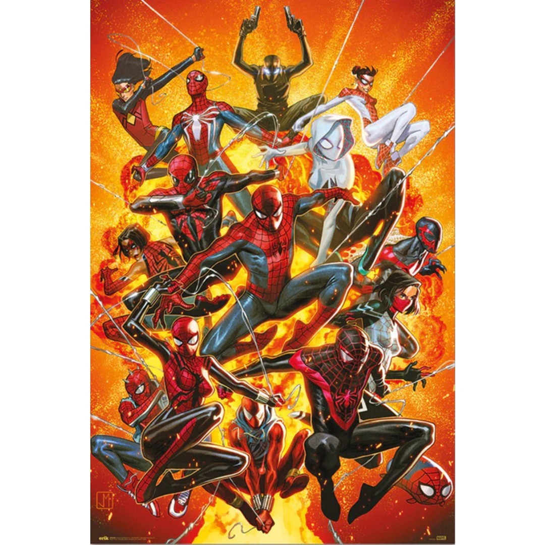 c946ba17f1cc964de3c6553504795bb9.jpg Marvel Spider-Man Multi Poster 61x91cm - Image 1