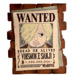 One Piece Sanji "Wanted" Money Box