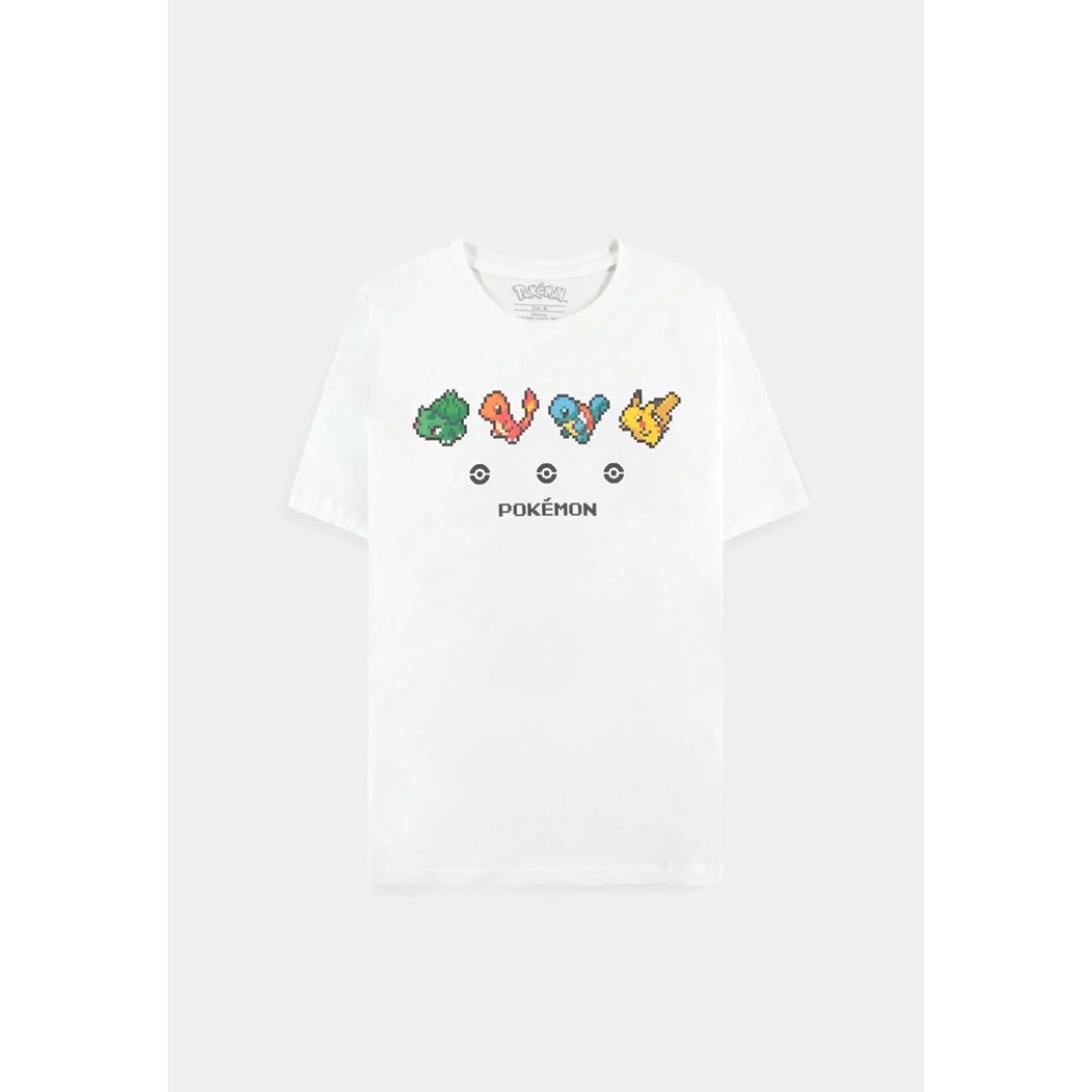 c9e69216cecc9de44d7b6074ed04564b.jpg Pokemon Starters T-Shirt (M) - Image 1