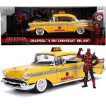 Marvel Deadpool & 1957 Chevy Bel Air 1 Figure 1:24