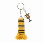 Harry Potter Hufflepuff Scarf Keychain
