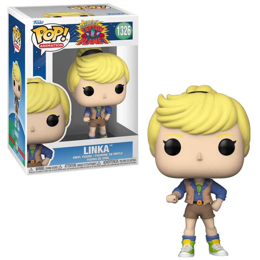 ca953f00cc0d4abff4bea6aa2c1d78df.jpg Funko POP! Captain Planet N° 1326 - Linka - Image 1