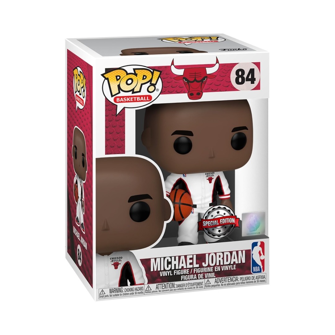 cb32bf964550f440dbd5c8977cbb5509.jpg Funko POP! NBA Chicago Bulls N° 84 - Michael Jordan - Image 1