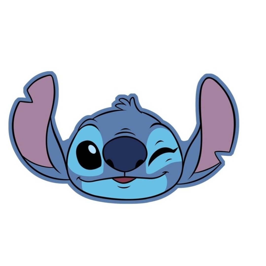 cbfc37d03fa1d2ad475d112e8c67de57.jpg Disney Stitch Face Cushion - Image 1