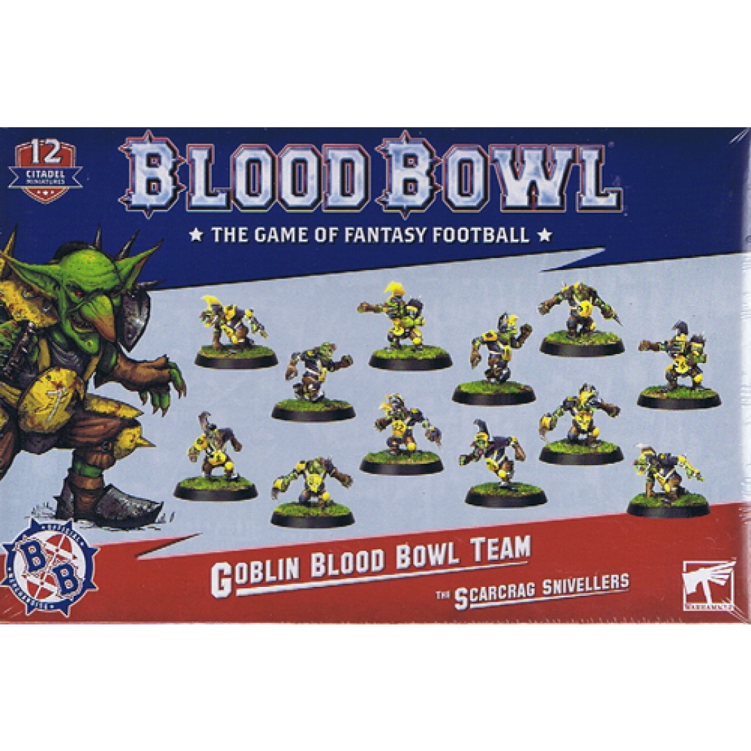 cd55932da8e82590113576c675de7a88.jpg Blood Bowl Goblin Blood Bowl Team (200-27) - Image 1