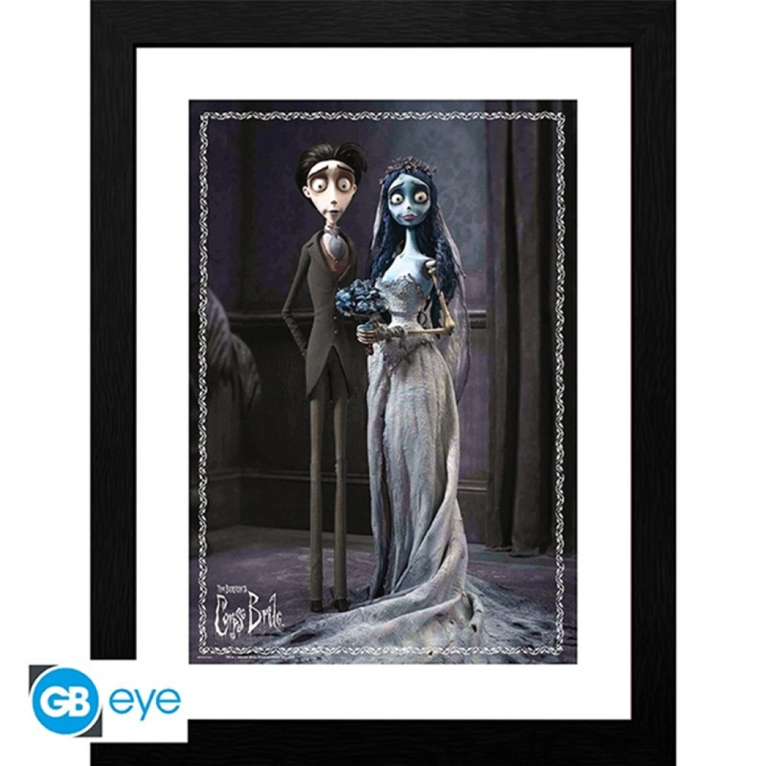 cd8b46a2fd1e73fab39e947d10ea7d6e-1.jpg Corpse Bride Emily & Victor Frame 30x40cm - Image 1