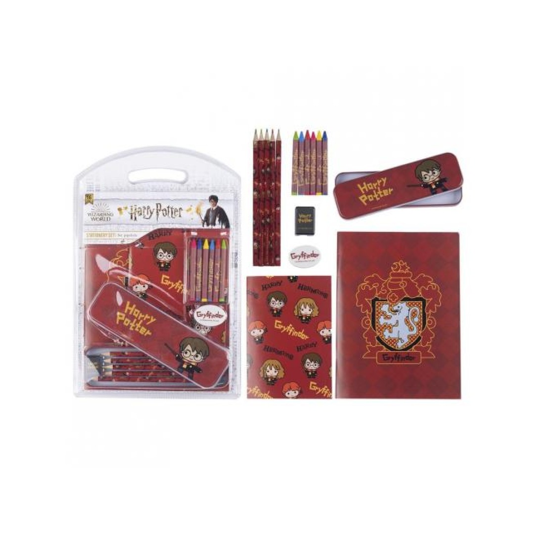 cd9ee0075dc222dfd57ab0e8e9f425f2.jpg Harry Potter Stationery Set - Image 1