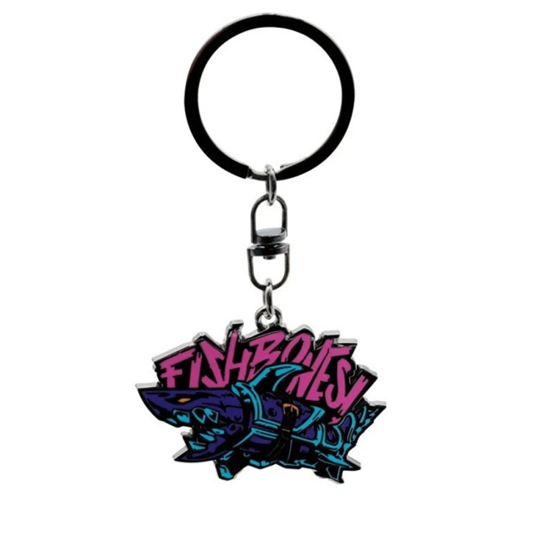 ce448331acdb9ab66d6a363b0f8b7772-1.jpg League Of Legends "Jinx" X4* Keychain - Image 1