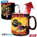 One Piece Monkey D.Luffy vs Kaido Colour Change Mug 460ml