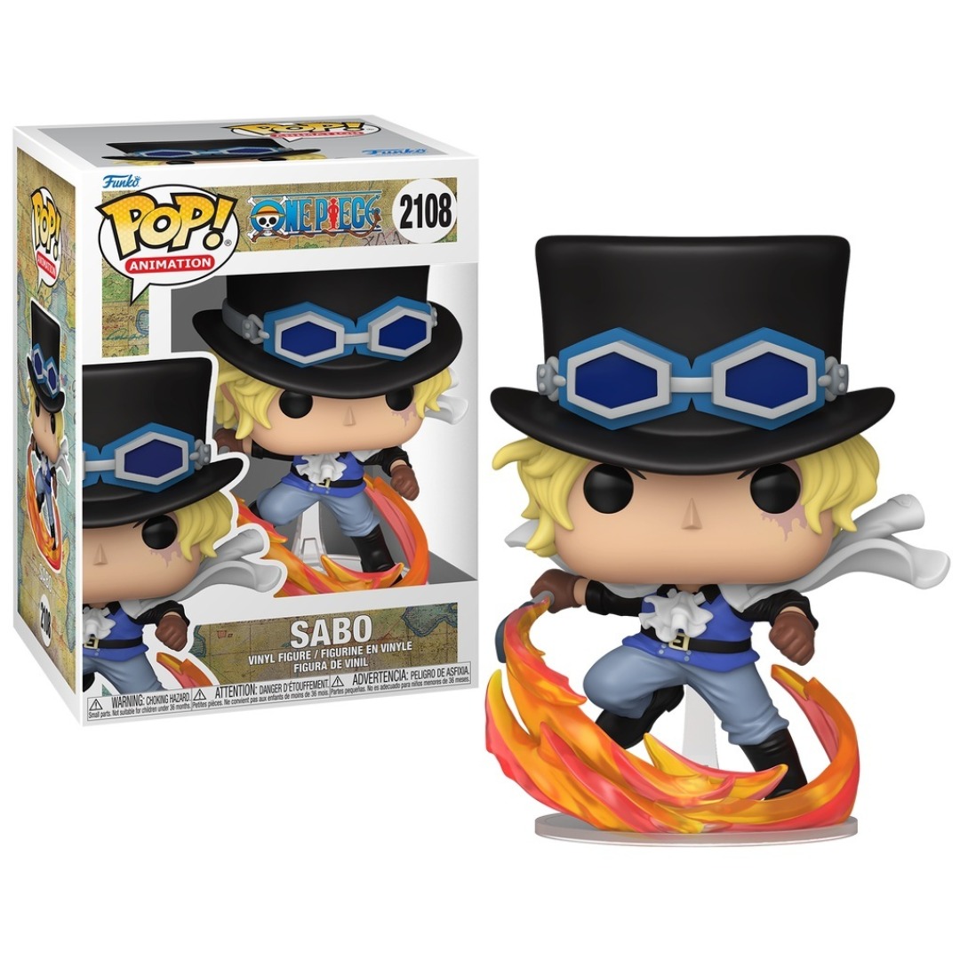 ce99f326a40f472bd28f6b565ea5f865.jpg Funko POP! One Piece N° 2108 - Sabo - Image 1