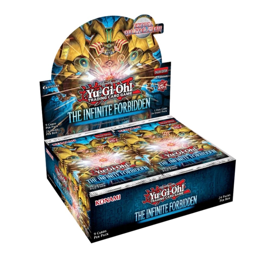 cf097946884a395034c3b0722e4b9de4.jpg Yu-Gi-Oh! TCG: The Infinite Forbidden Booster Display Box - Image 1