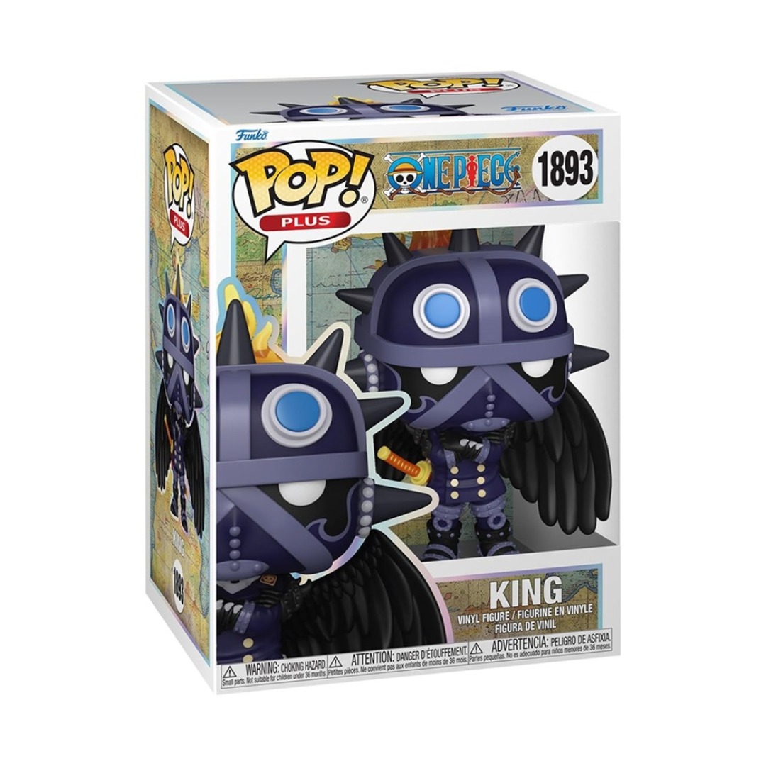 cf5255dee22e1a94b5119c902e254e6a.jpg Funko POP! One Piece N° 1893 - King - Image 1