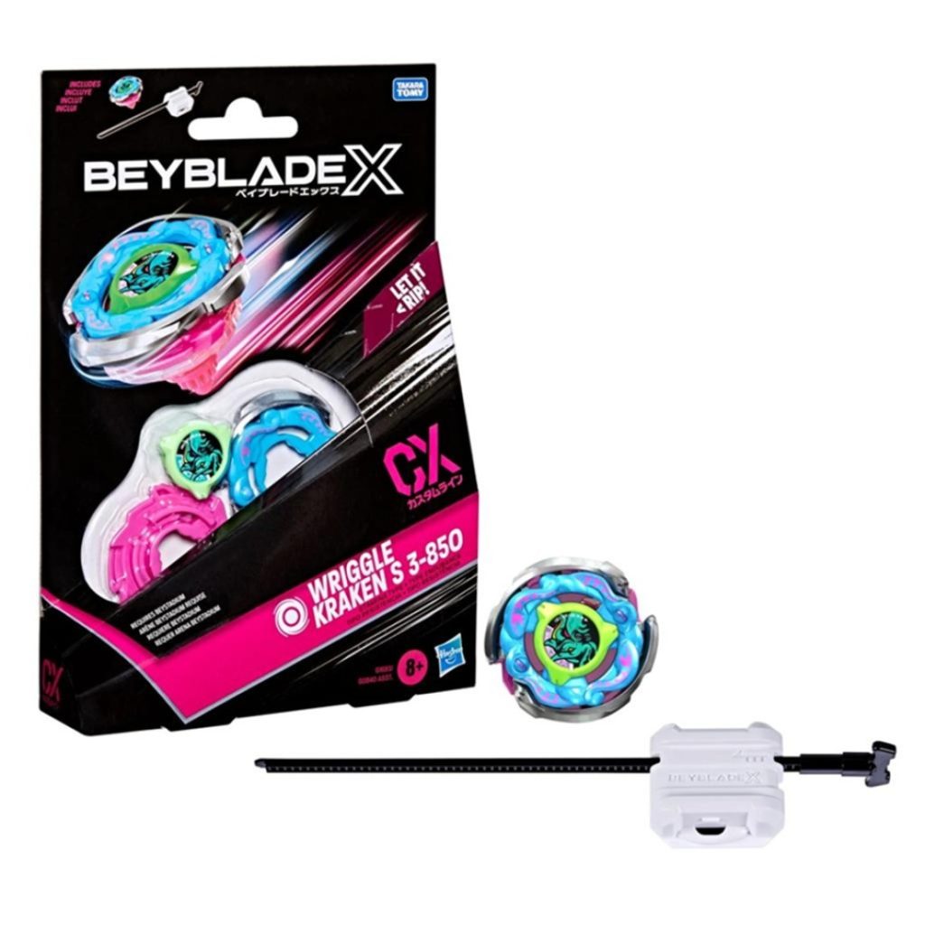 Beyblade X Wriggle Kraken S 3-85O CX | Buy Online Malta | GamesPlus