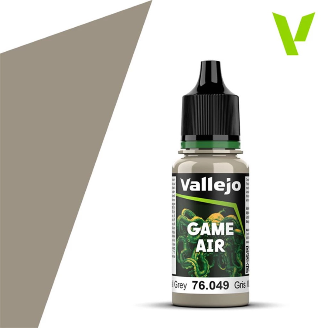 cf7ece5120c8a0f20178fc2e5aaa4a2a.png Vallejo Game Air Stonewall Grey 18ml - Image 1