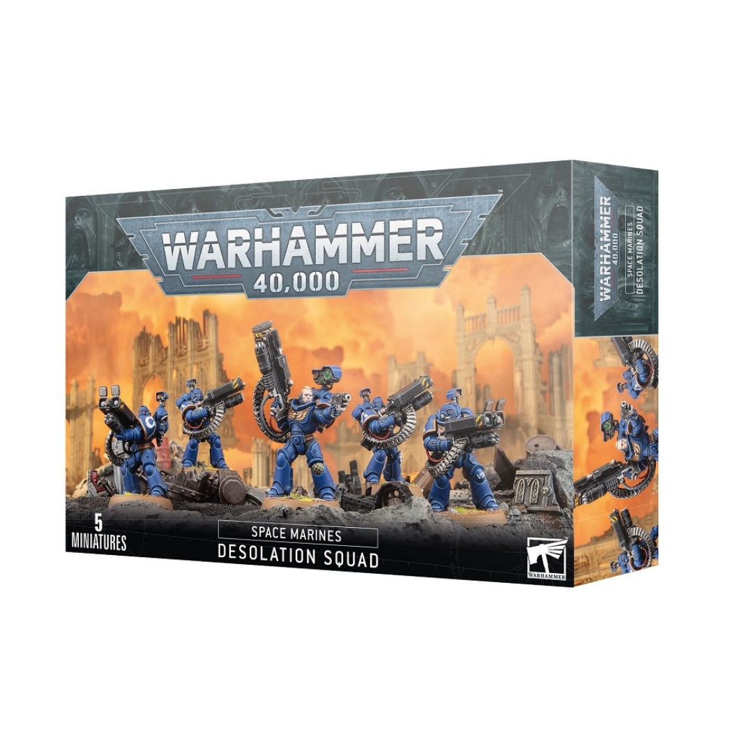 cf90bf592c54f0c23c32418af9b46b23-1.jpg Warhammer 40,000 Space Marines Desolation Squad (48-74) - Image 1