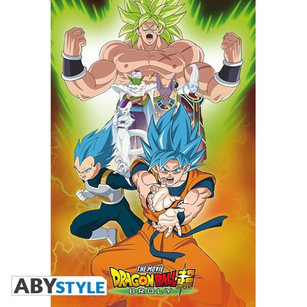 d08b4c52533376ea211bfa33dd066c76-1.jpg Dragon Ball Brolly Group Poster 91x61cm - Image 1