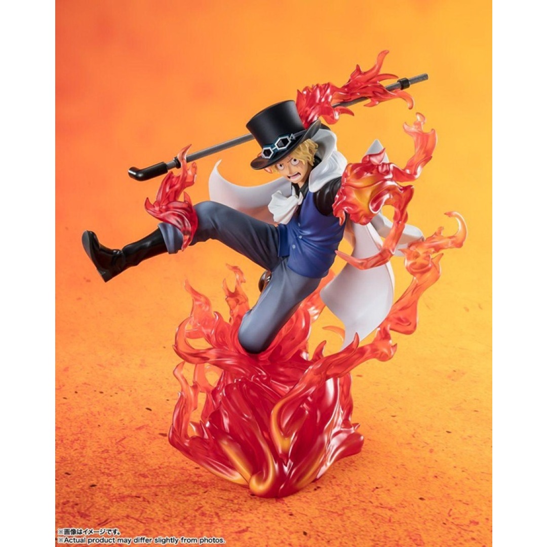 d1147270bd22a3cc6d14963bc168192c.jpg One Piece Sabo "Extra Battle" FiguartsZERO Bandai Statue - Image 1