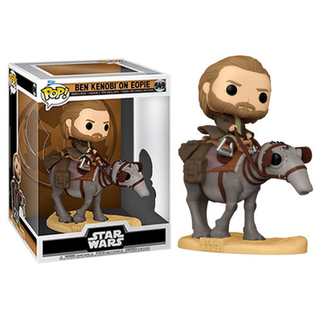 d118c827b415ee57250196835cc34ea9.jpg Funko POP! Star Wars N° 549 - Ben Kenobi On Eopie - Image 1