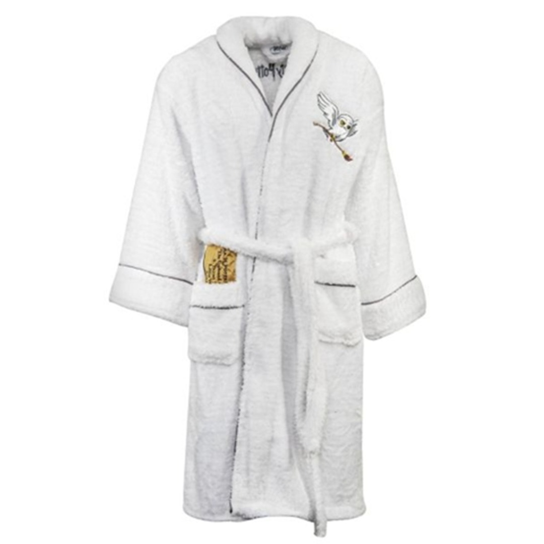 d14ee48a7a52a6e58f2788479d8d55c3.jpg Harry Potter Hedwig Bathrobe Ladies One Size - Image 1