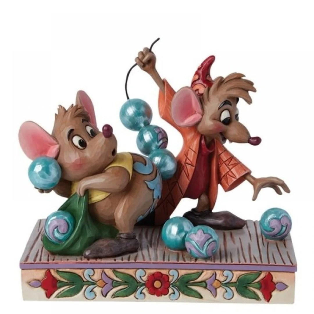 d1e2208b123d58ade1fa5eecaae92cfc-2.jpg Disney Jaq & Gus Enesco Traditions Figurine - Image 1