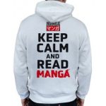 Keep Calm Read Manga Hoodie (S)