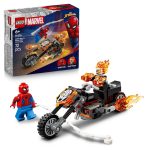 LEGO Marvel 76335 Spider-Man vs Ghost Rider Motorcycle