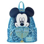 Disney Mickey Happy Hanukkah Menorah Loungefly Backpack
