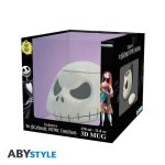 Disney Nightmare Before Christmas Jack Glow In The Dark 3D Mug