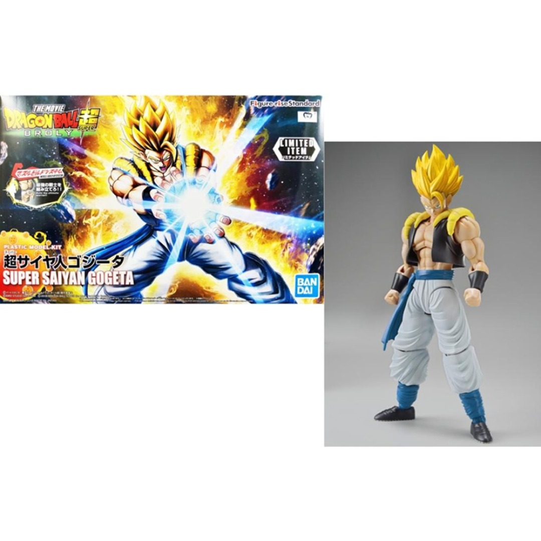 d8a1262e7e10d9bb0e6c17ee9d81f6f7.jpg Dragon Ball Super Super S. Gogeta Figure-rise Standard Bandai Model Kit - Image 1