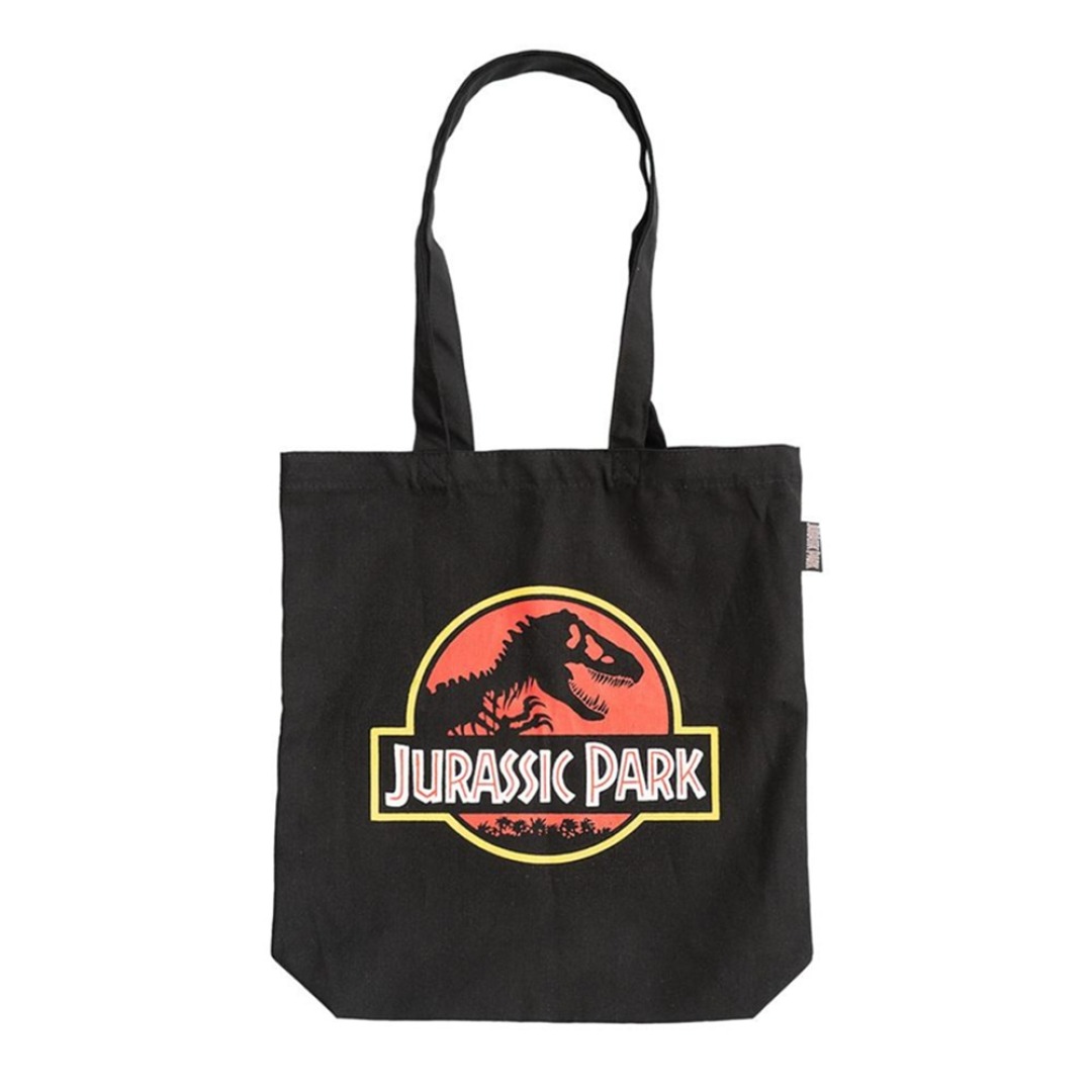 d90a62ebda4a8318682e043dc9dcd43f.jpg Jurassic Park Logo Tote Bag - Image 1