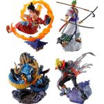 One Piece Petitrama Logbox Re Birth Wano Kuni Vol. 1 Megahouse Mini Statue Set