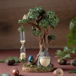 Studio Ghibli My Neighbor Totoro Camphrier & Totoro Diorama Sand Timer
