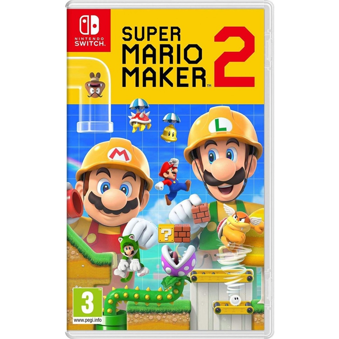 db5e077da66cee77bb99da55ba2fe3ff.jpg Nintendo Switch Super Mario Maker 2 - Image 1