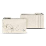 Disney Stitch White Pouch Wallet + Cards Holder