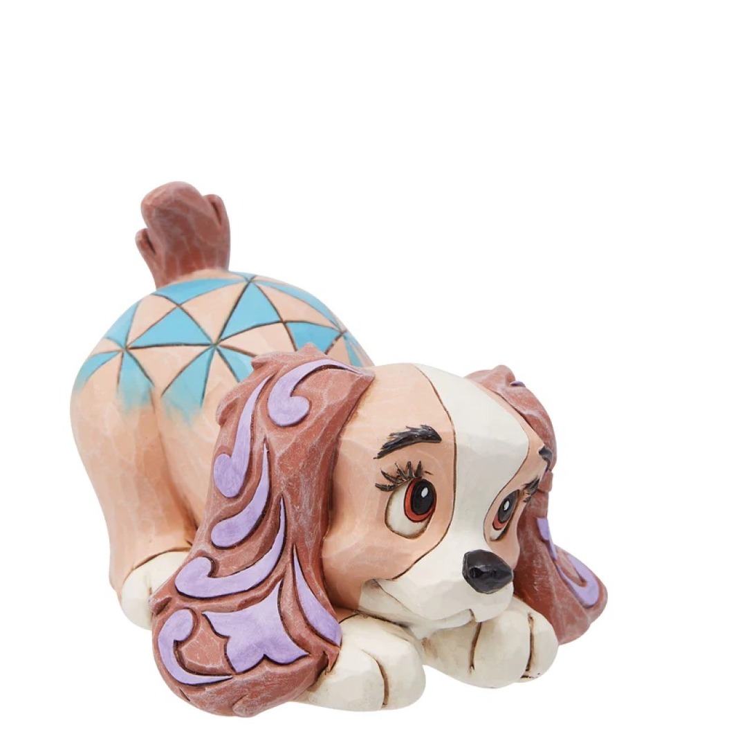 dc460e7d937431796a114bf0f1aa7e17-2.jpg Disney Lady & The Tramp Lady Mini Enesco Traditions Figurine - Image 1