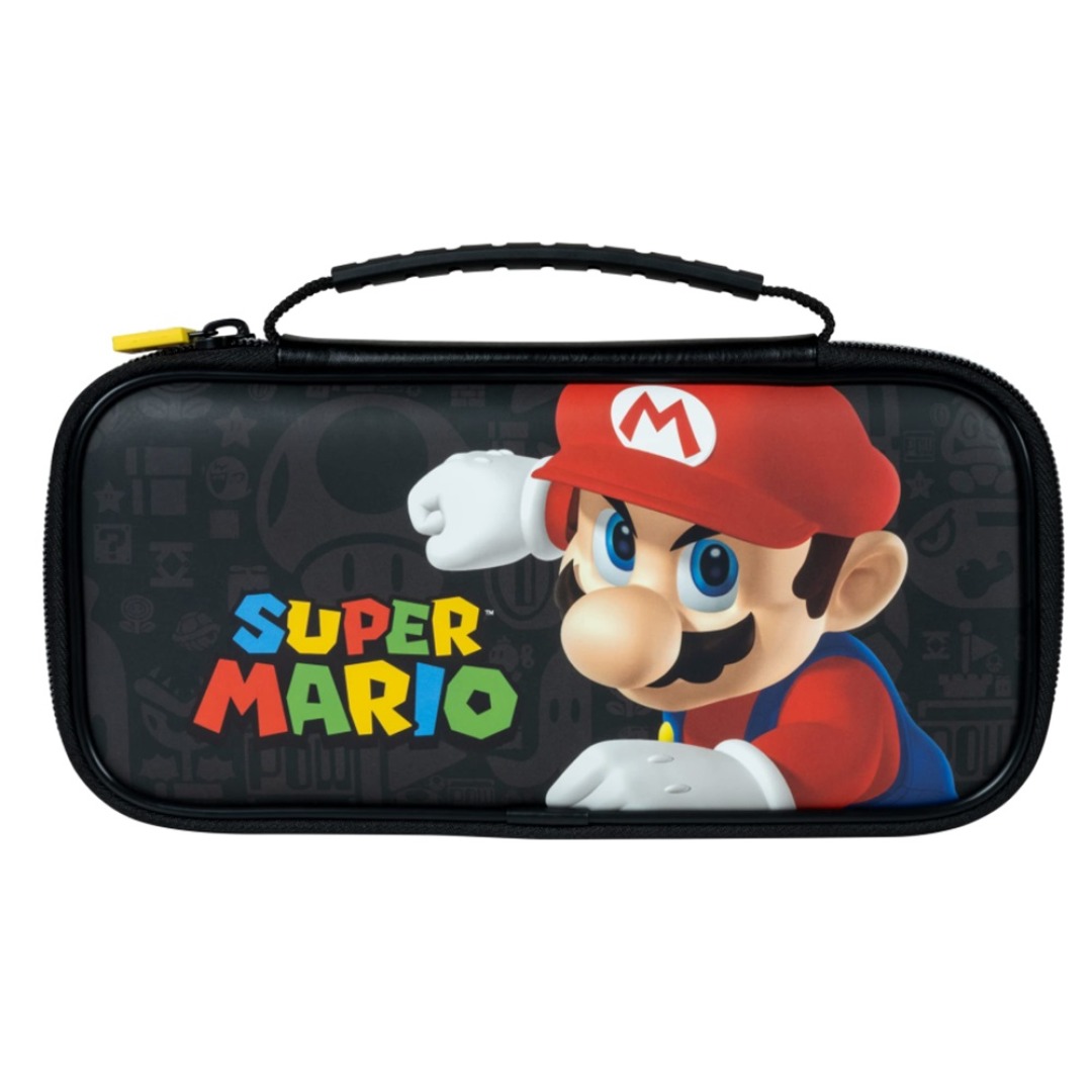 dc9feef7f548d9f515ba2387659e2495.jpg Nintendo Switch Super Mario Game Traveler Deluxe Case - Image 1